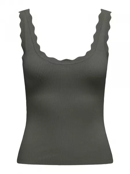 JDY Top JDYNANNA închis gri