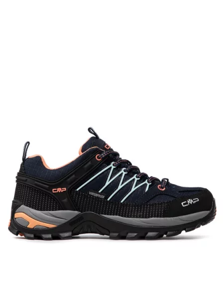 CMP Trekking čevlji Rigel Low Wmn Trekking Shoes Wp Mornarsko modra