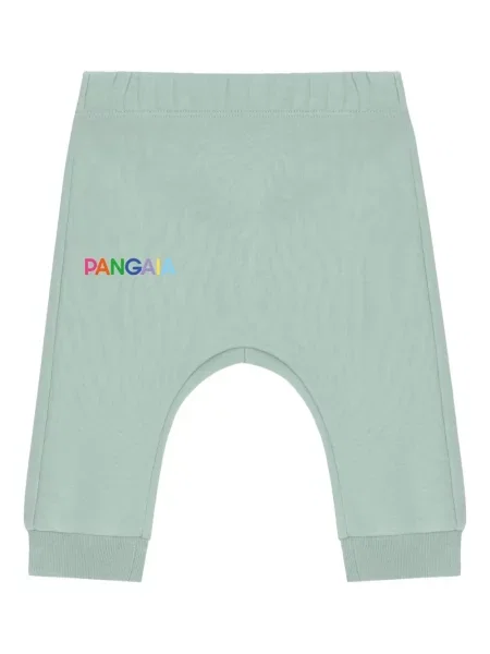 Dětské kalhoty Pangaia zelené