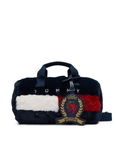 Tommy Jeans Torebka Tjw Archive Fur Micro Duffle granatowy