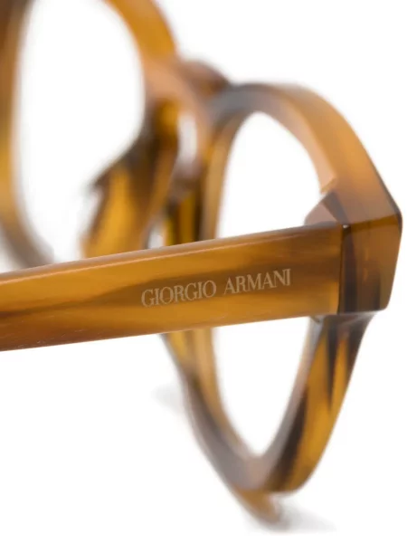 Ochelari de soare Giorgio Armani maro