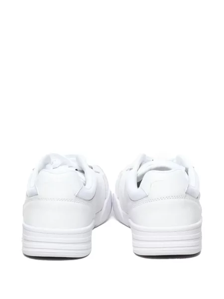 Fűzős csipkés sneaker Tommy Hilfiger autogrammal fehér