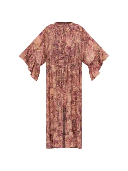 Rochie Isabel Marant cu imagine roz