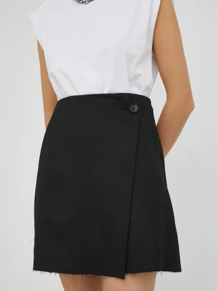 Suknja By Malene Birger mini pencil crna