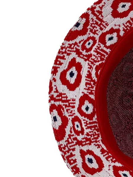 Pălărie bucket Kangol cu model floral roșu