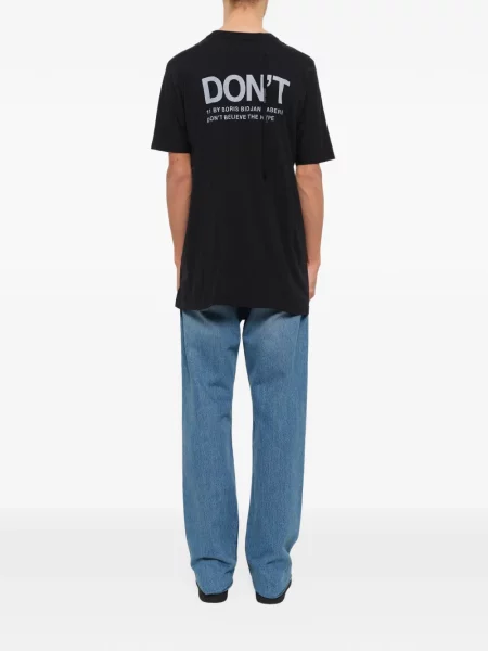 Tricou 11 By Boris Bidjan Saberi cu imagine negru