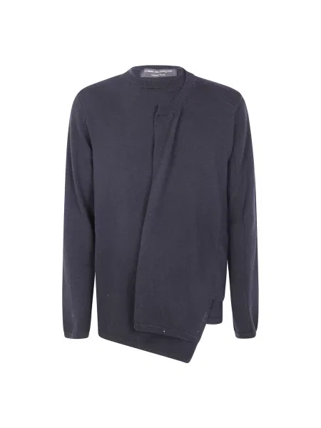 Sweter Comme Des Garcons asymetryczny czarny