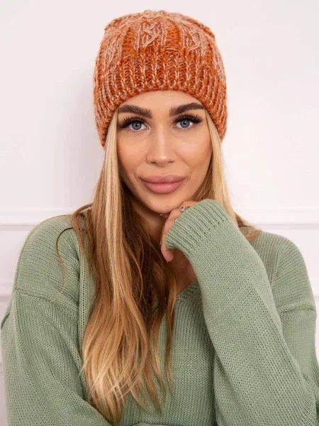 Șapcă Kesi din fleece portocaliu