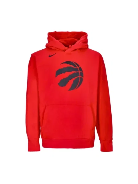 Bluza z kapturem Nike polarowa z kapturem czerwona