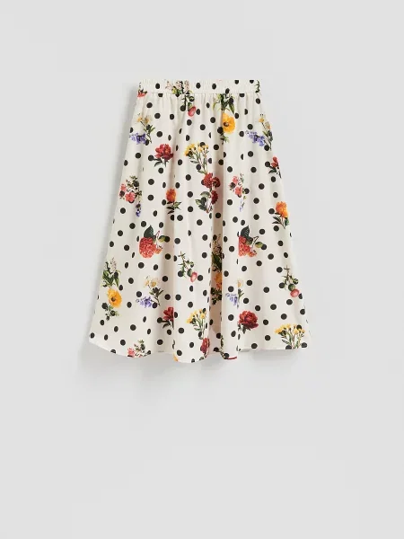 Юбка Reserved с принтом