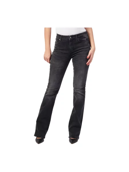 Jeansy dzwony Armani Exchange dzwony czarne