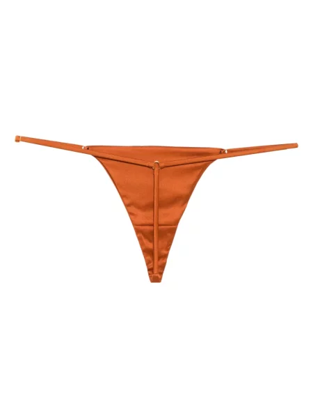 Chiloți tanga Kiki De Montparnasse maro