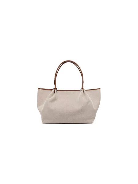 Weekend Max Mara Torba za na rame GETTO smeđa / cappuccino bež