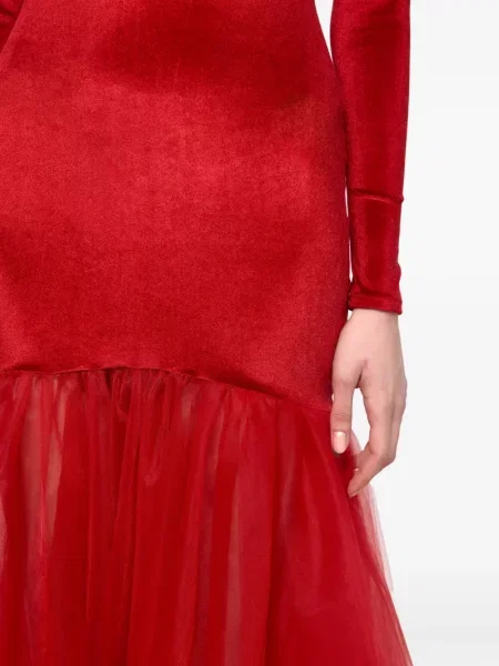 Maxi šaty Atu Body Couture červená