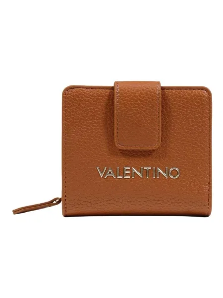 Valentino Bags portofel pentru femei cu imitație de piele ALEXIA maro