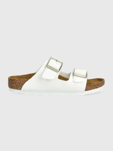 Birkenstock pantofle Arizona Kids BF bílé