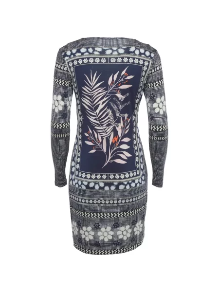 Rochie midi Dvf Diane Von Furstenberg cu imagine albastru