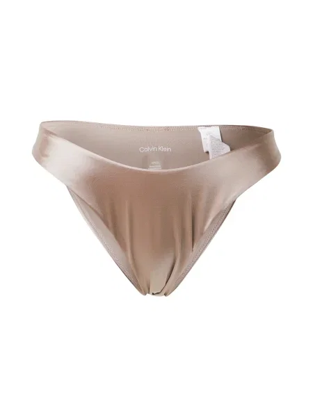 Calvin Klein Swimwear Bikini donji dio svijetlosmeđa smeđa