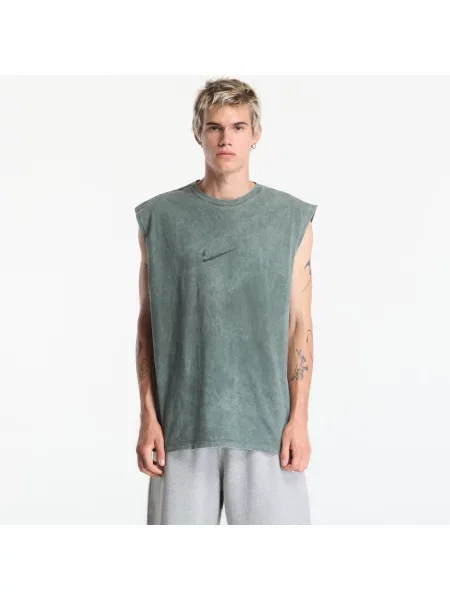 Tricou Nike Sleeveless T-Shirt Camo Green/ Light Army XL verde
