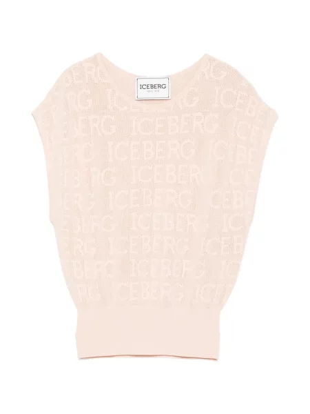 Kamizelka Iceberg z autografem różowa
