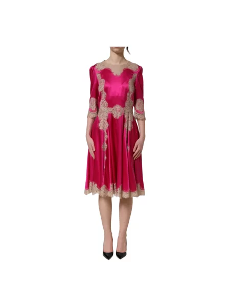 Sukienka Dolce And Gabbana różowa