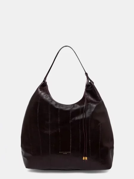 Shopperka Gianni Chiarini skórzana brązowa