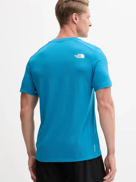 Tréninkové tričko The North Face Lightbright modrá