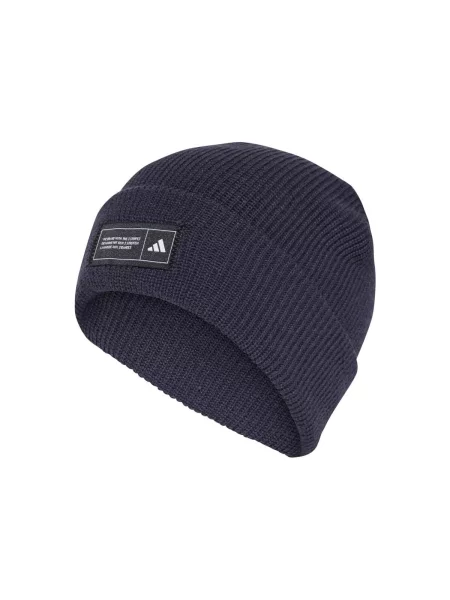 ADIDAS czapka polarowa beanie zimowa OSFW granatowa