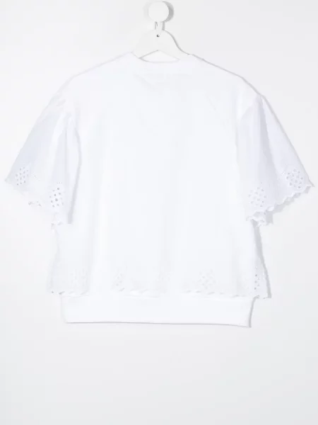 Dětska halenka Alberta Ferretti bílá