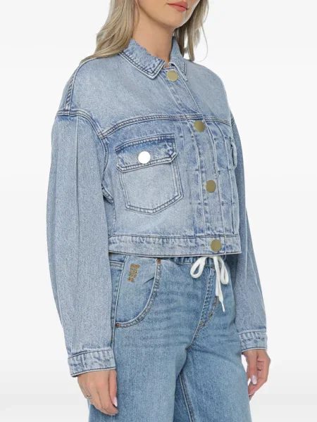Geacă de blugi Armani Exchange albastru