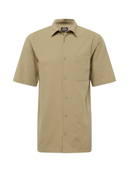 MADS NORGAARD COPENHAGEN Košulja Grida maslinasta