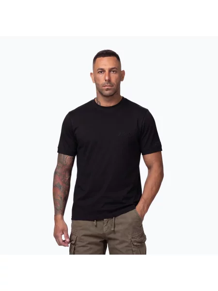 Tricou pentru bărbați Pitbull O'Side Embro black negru