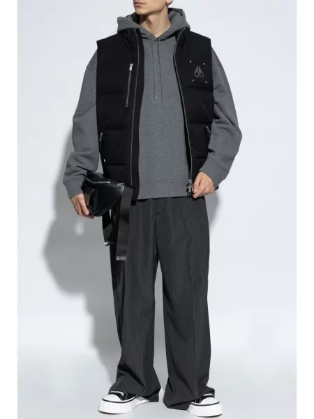 Hanorac cu glugă Maison Kitsune gri