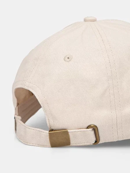 Guess Jeans Czapka z daszkiem Écru beżowa