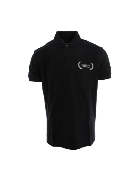 Koszulka polo Tommy Hilfiger czarna