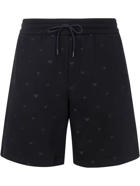 Pantaloni scurți Emporio Armani negru