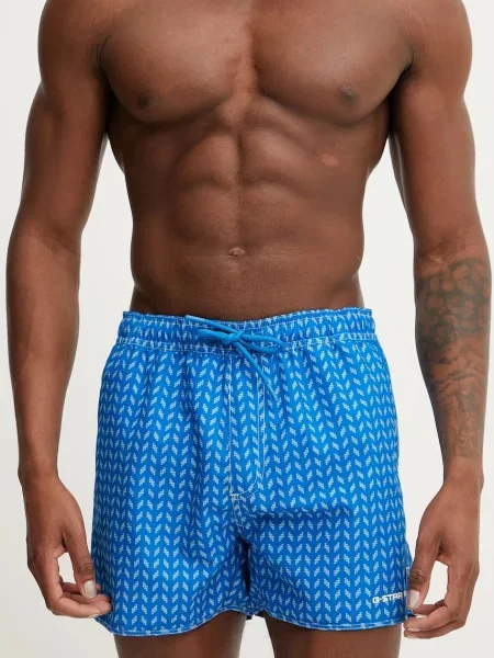 Kopalne kratke hlače G-Star Raw modra