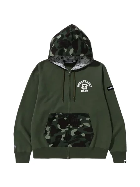 Hanorac cu glugă A Bathing Ape® verde