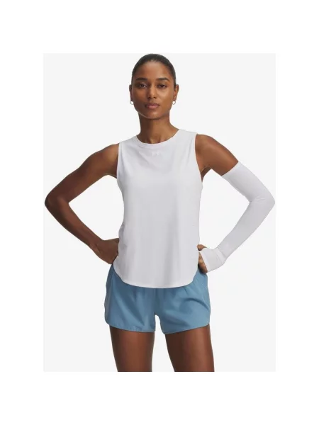 Koszulka bez rękawów Under Armour Launch Elite Tank XL biały