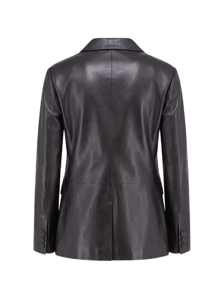 Sacou Arma din piele negru