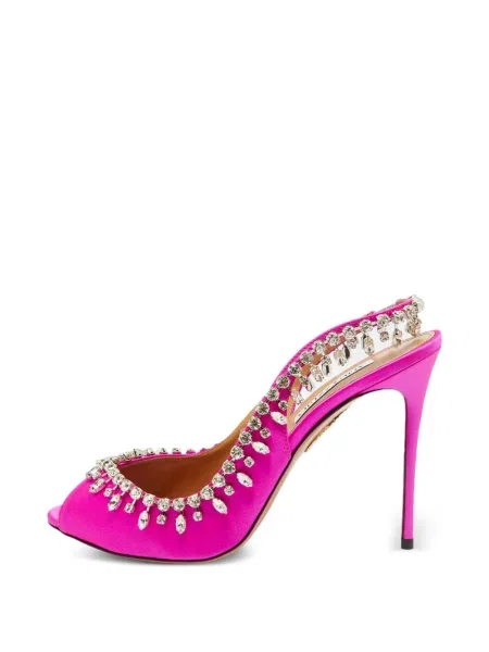 Pantofi cu toc Aquazzura roz