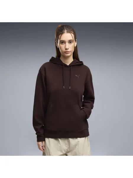 Bluza z kapturem Essentials Elevated Standard PUMA brązowa