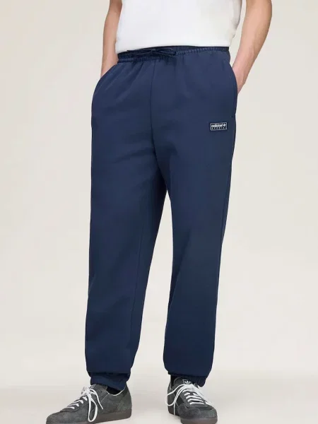 Спортивні штани adidas Originals Wilpshire Tp однотонні темно-сині