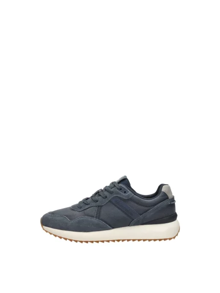 Sneakersy Gaastra skórzane niebieskie