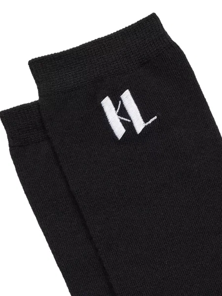 Чорапи Karl Lagerfeld черно