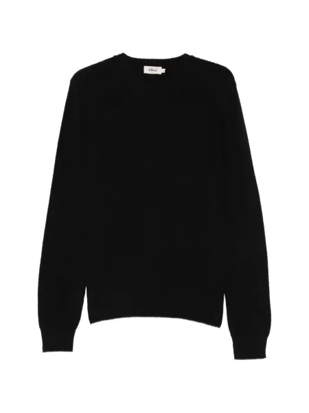 Pulover Altea cu decolteu rotund negru