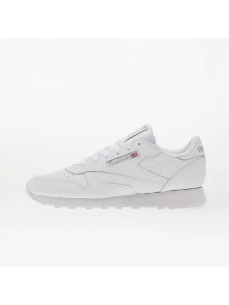 Кожаные классические кроссовки Reebok Classic Leather белые