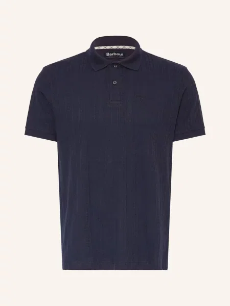 Barbour Jerseyové Polo Tričko Harwell tmavě modrá