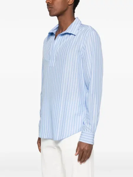 Pruhované pruhované košile Altea modré