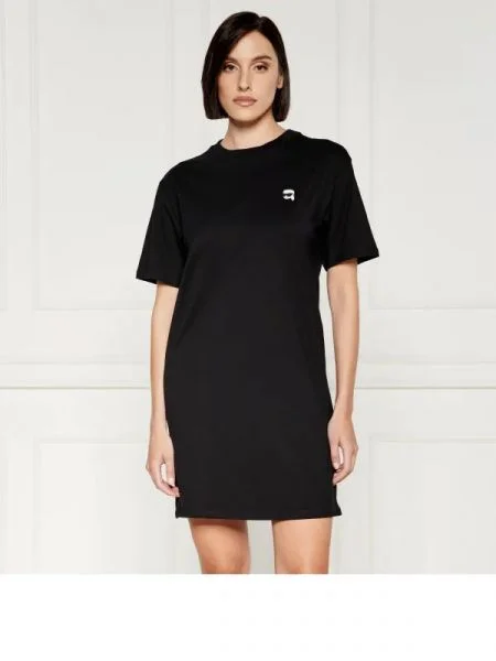 Karl Lagerfeld Rochie negru